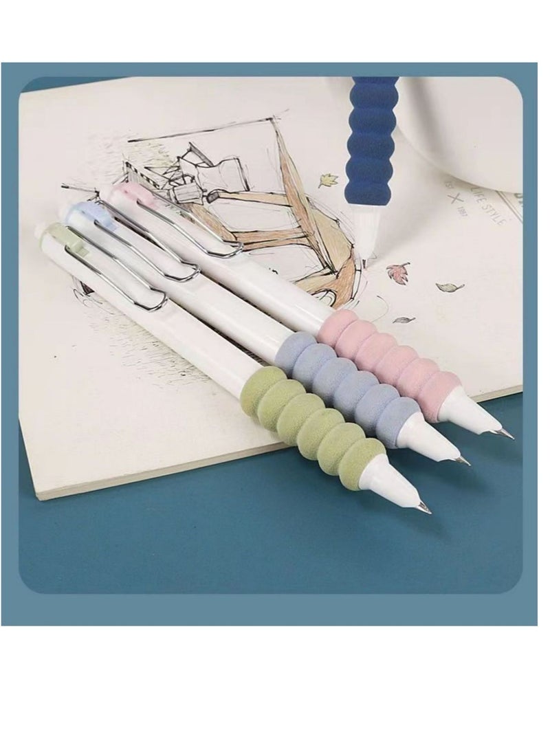 مجموعة أقلام حبر ذات طرف رفيع (0.38 مم) قابلة للطي، 4 قطع، قابلة لإعادة التعبئة، مناسبة للكتابة والرسم والتدوين، هدية مميزة للطلاب والكبار. - Image 2