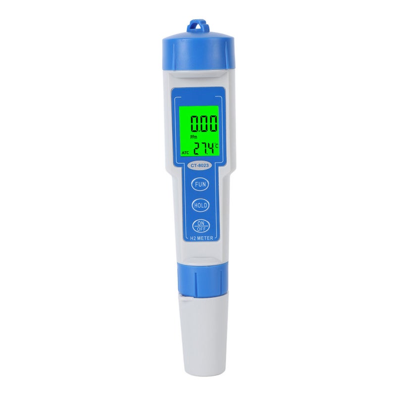 Digital Hydrogen Meter Backlight LED Display Data Hold Function Pen Type H2 Meter Water Quality Tester with ATC - Image 2