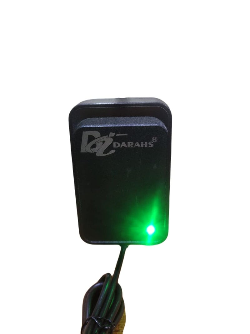 Foxmicro شاحن محول طاقة 12 فولت متوافق مع لوحة مفاتيح ياماها EZ-220 NP12 NP32 NP-32 P45 P125 P-125 PSR-175 PSR-E363 E373 E463 F51 YPT260، PA-3B PA-3C PA-3/4/40 PA-130B PA-150B - Image 1