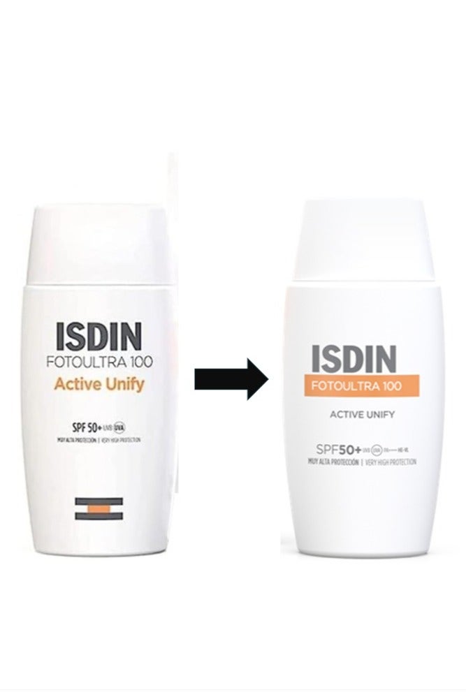 إيسدن سائل ايسدين فوتولترا 100 أكتيف يونيفي فيوجن بدون لون 50 مل - Image 1