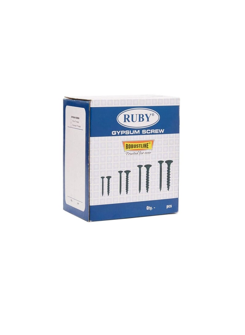 Ruby Gypsum Screw Coarse Thread 3/4 inch X 6MM 900-Piece  - Image 1