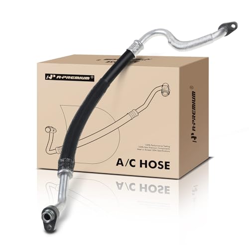 A-Premium APremium AC Suction Hose Assembly Compatible with Ford F450 Super Duty E150 E250 E150 Econoline E350 Super Duty E450 Super Duty E350 Econoline Econoline Van Compressor to Evap - Image 1