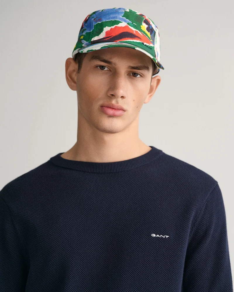GANT Gant Cotton Piqué Crew Neck Sweater