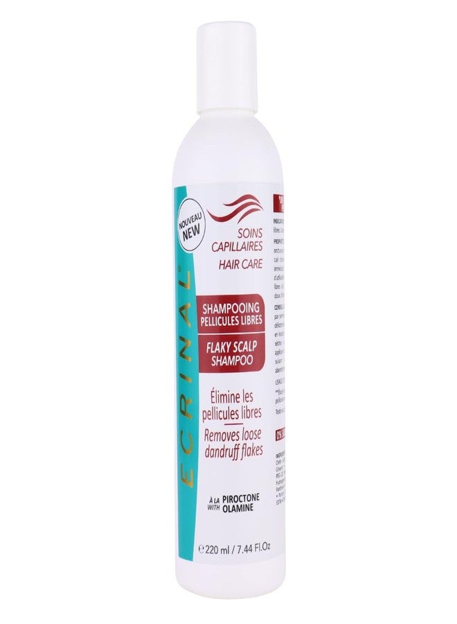 Ecrinal Flaky Scalp Shampoo 220ml – Eliminates Loose Dandruff - with Piroctone Olamine & D-Panthenol – Sulfate & Paraben Free, Gentle on Sensitive Scalps - Image 1