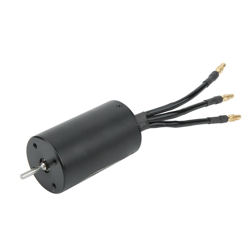 Surpass 3660 Waterproof 4 Pole Brushless Motor RC Car Replacement Accessory (Black)2600KV - Image 3