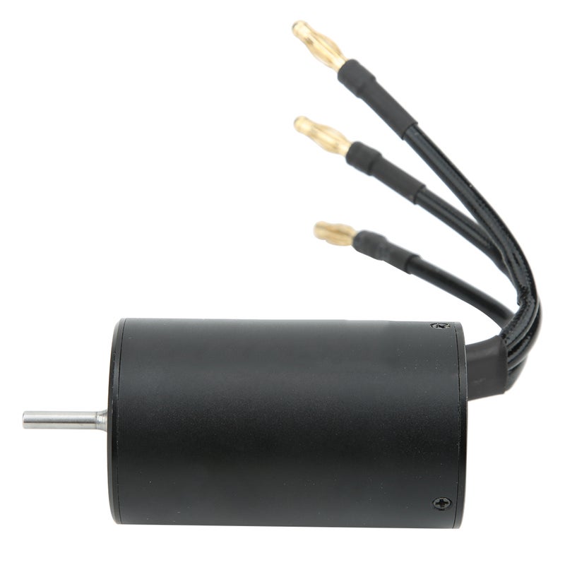 Surpass 3660 Waterproof 4 Pole Brushless Motor RC Car Replacement Accessory (Black)2600KV - Image 1