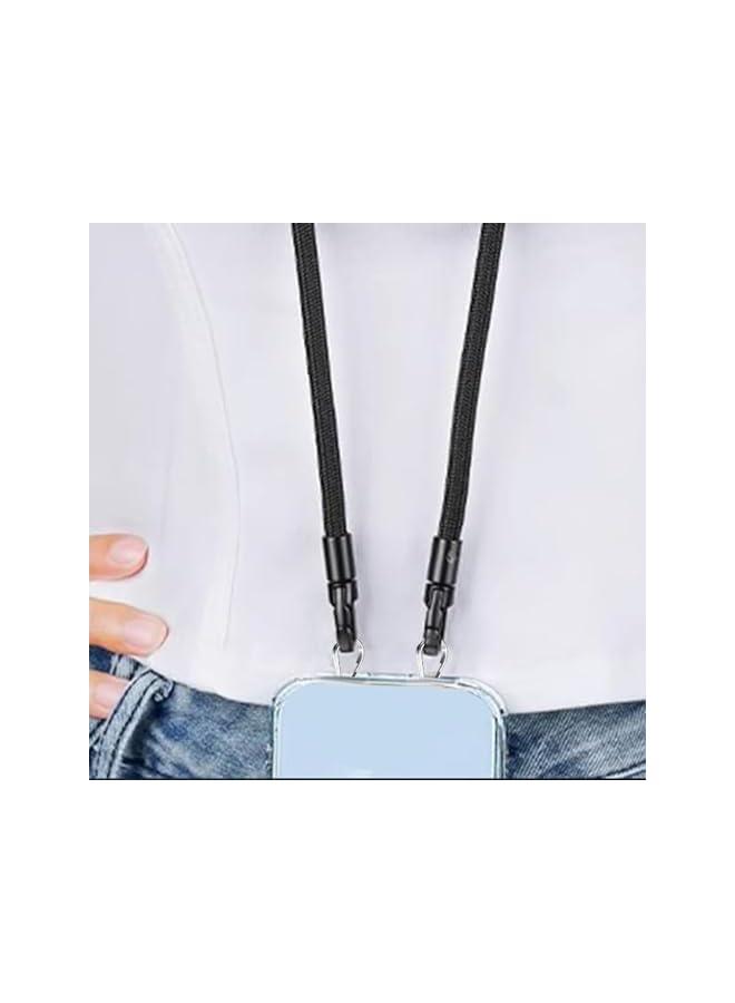 Green Tiger 2PCS Phone Tether Tab for iPhone, Metal Phone Lanyard Tabs with 2 Rings, Ultra Thin Anti-Drop Patch for Cell Phone Strap Holder, for Cell Phone Strap - Image 3