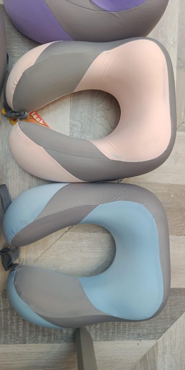 ZIVSA Neck Pillow for Travel Multipurpose Comfortable Travel Pillow for Airplan Extra Soft Memory Foam Luxury Travel Neck Support Rest Pillow with Soft Washable Removable Cover - Image 2