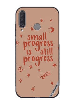 VR CREATIVE Protective Case Cover For Huawei P30 Lite Small Progress Is Still Progress Design Multicolour  - Image 1