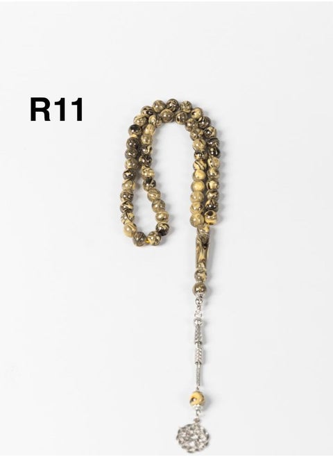 Men's rosary, size 10 ml, number of beads 51, model R11