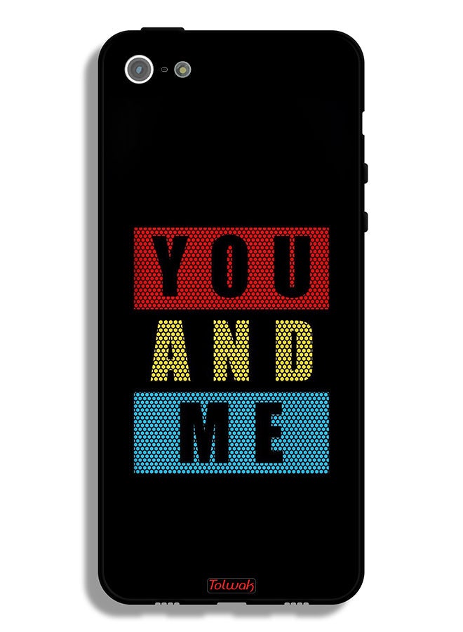 Tolwak Apple iPhone 5/5s/SE Protective Case You And Me - Image 2