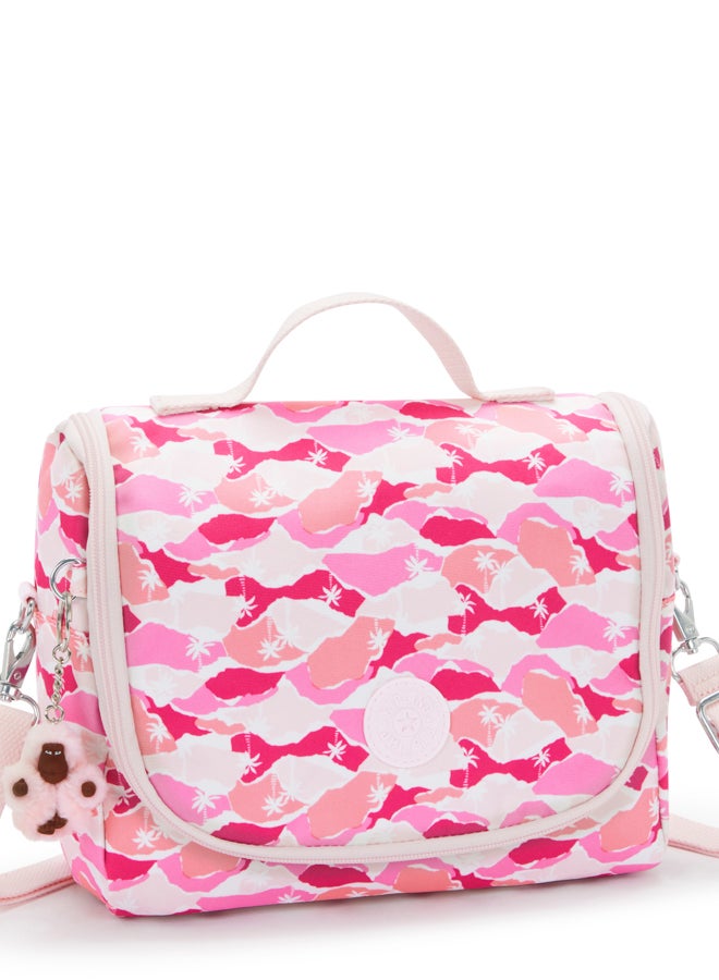 kipling New Kichirou Pink Palm Large Lunchbag (With Trolley Sleeve) I5749-1Bv - Image 4