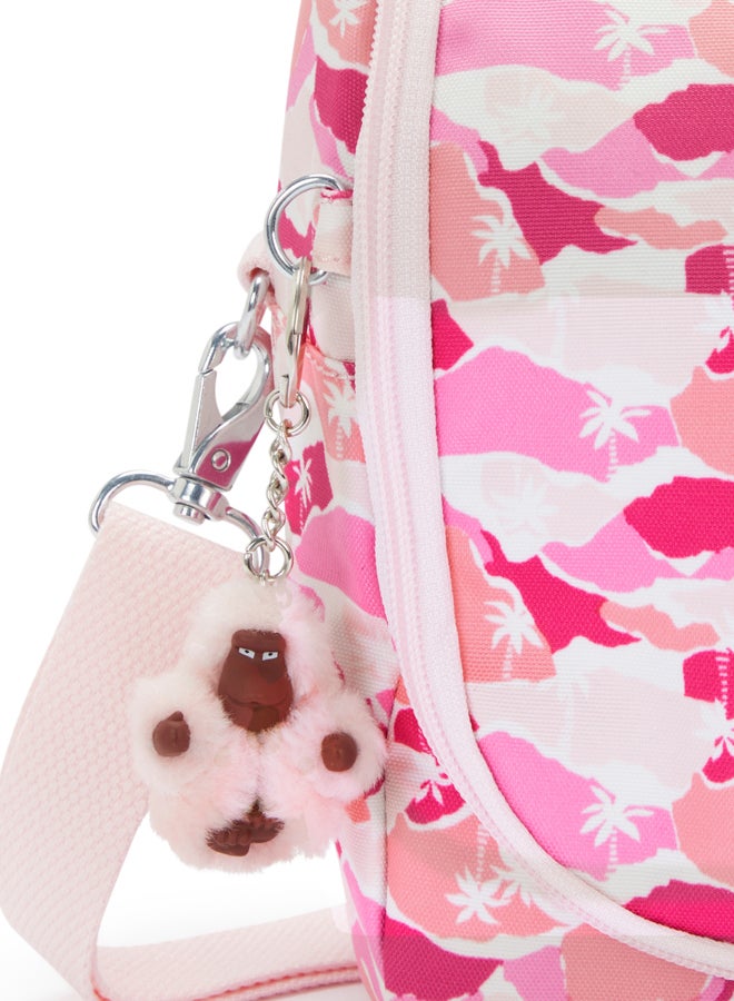 kipling New Kichirou Pink Palm Large Lunchbag (With Trolley Sleeve) I5749-1Bv - Image 5
