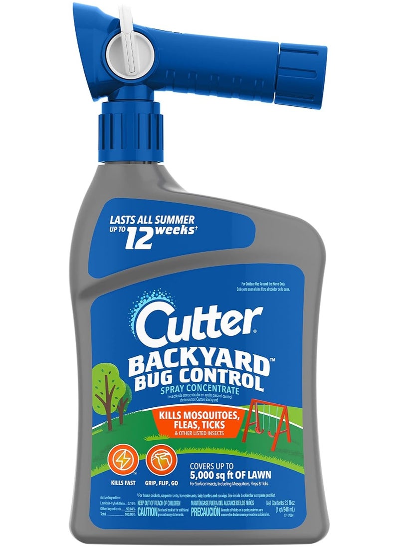 Backyard Bug Control Spray Concentrate, Mosquito Repellent, Kills Mosquitoes, Fleas & Listed Ants, 32 fl Ounce - pzsku/Z545F968C2892920EAB56Z/45/_/1710147519/1f35ee49-9360-4872-ab35-658800da9510