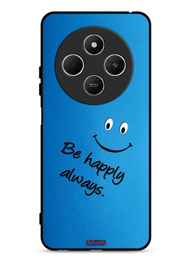 Tolwak Xiaomi Redmi 14C 4G Protective Case Cover Be Happy Always - Image 1