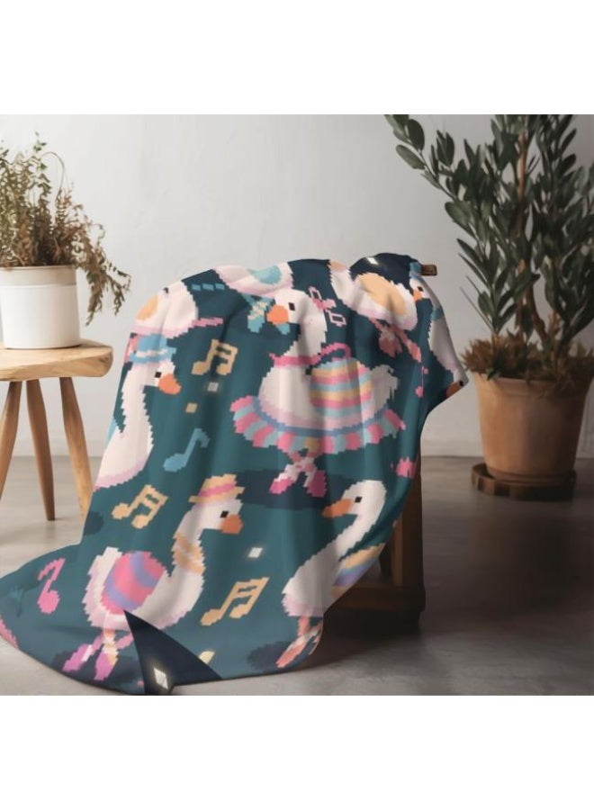 عام Wisdom Fairy (أحدث) بطانية رقيقة من الفانيلا (دافئة ومريحة، ومناسبة للنوم، واستخدام اللعبة، وإزالة الغبار والرمل) 150 سم * 200 سم - 43 - Image 3