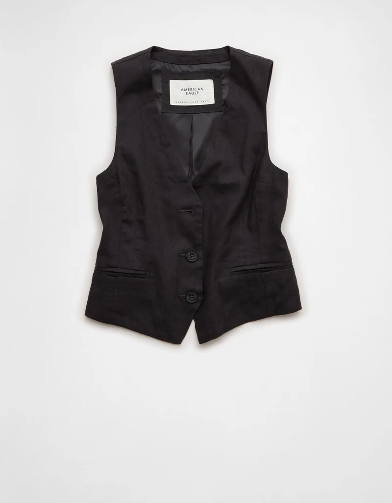 American Eagle  AE Woven Vest  | Best Price UAE