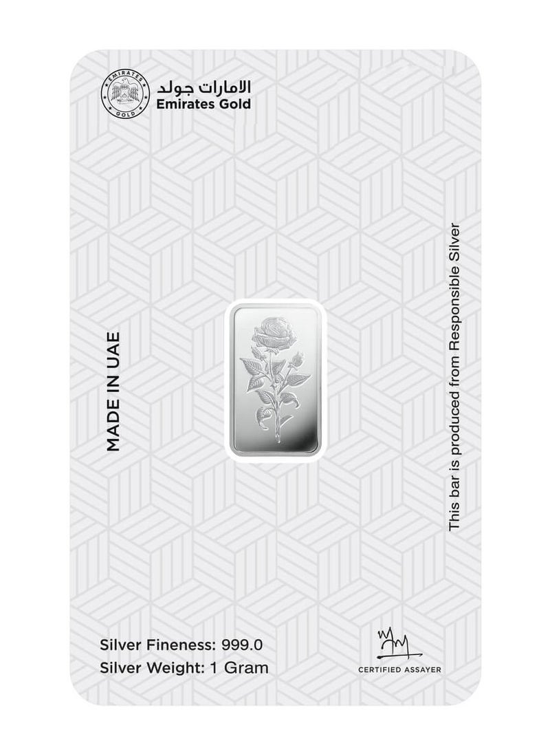 Emirates Gold Emirates | 1g Pure Silver Bar 999 - 1 Gram  - Image 2