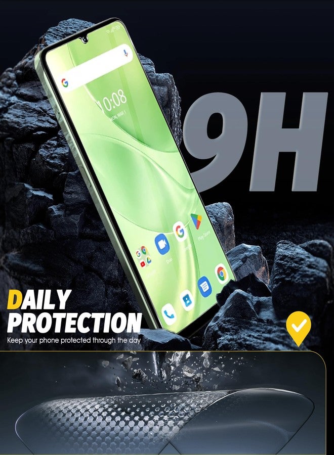 Orzero (3 Pack) Tempered Glass Screen Protector Compatible for UMIDIGI G9 5G / G9A / G9C / G9T, Protector De Pantalla Anti-Scratch 9 Hardness High Definition Bubble-Free - Image 4