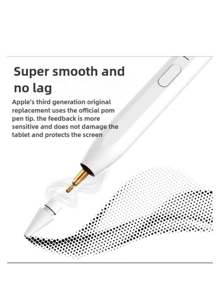 Compatible with iPad 2018-2025, iPad Pencil (2x Faster Charging), Tilt-Sensitive Apple Stylus, Apple Pencil for iPad G6/7/8/9/10/11, iPad Pro 11 and 12.9-inch, iPad Air G5/4/M2/M3, iPad Mini  - Image 4