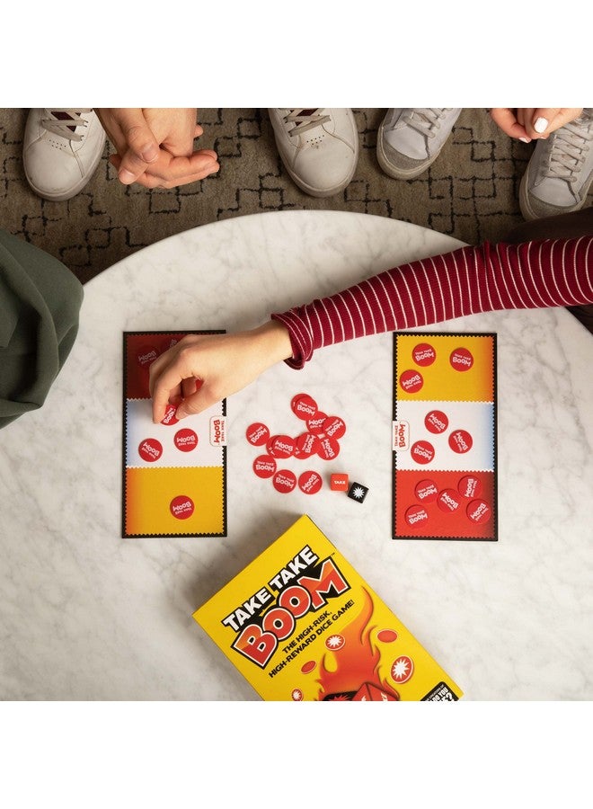 WHAT DO YOU MEME? Take Take Boom: The High-Risk, High-Reward Family Dice Game by What Do You Meme?® for 3 + players - Image 5