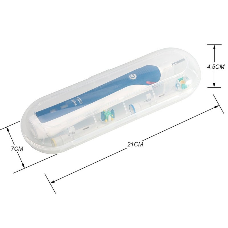 Nincha Portable Replacement Plastic Electric Toothbrush Travel Case for Oral-B Pro Series - Image 4