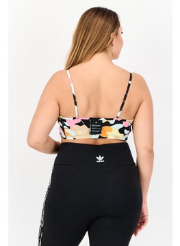 adidas Originals Women Sportswear Fit Training Crop Top, Multicolor  - Image 3