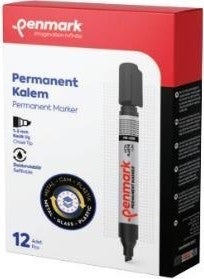 PENMARK Permanent Markor Yuv.uc BLACK12L Hs 405 01  - Image 1