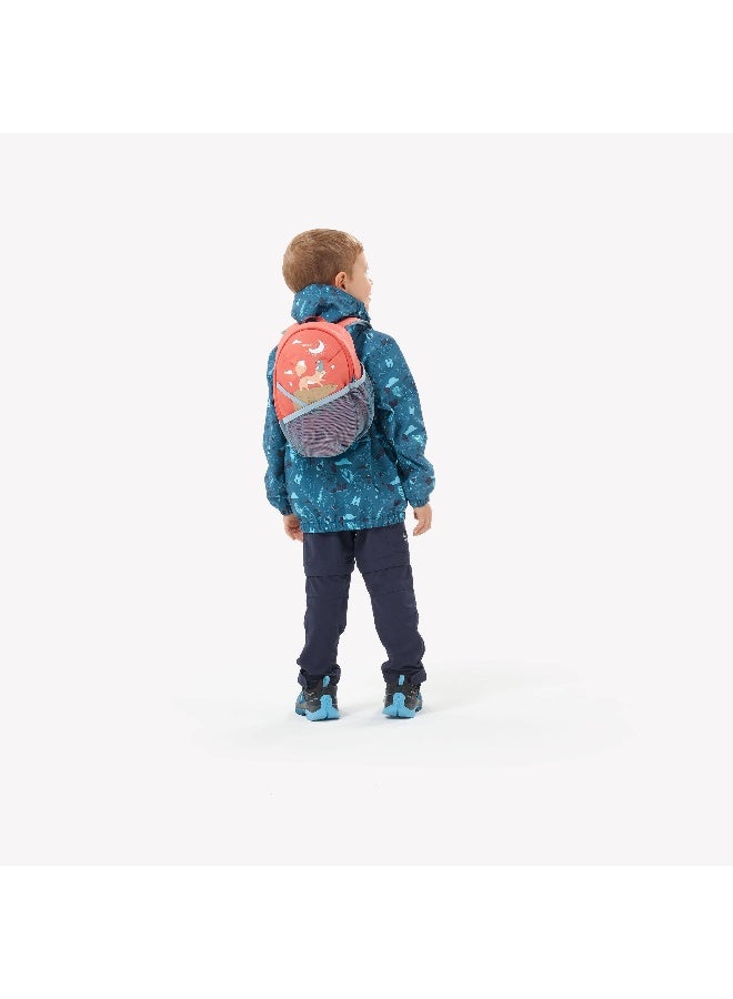 Quechua 5 L kids’ hiking backpack, 2-6 years, MH100 - Orange Animals - Image 1
