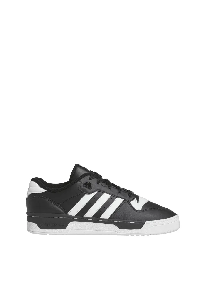 Adidas Adidas Rivalry Low Black Basketball Shoes For Men 3