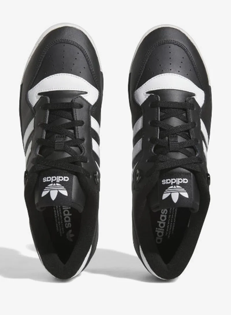 adidas Originals CBLACK/FTWWHT/CBLACK Rivalry Low Black Basketball Shoes  | Best Price UAE
