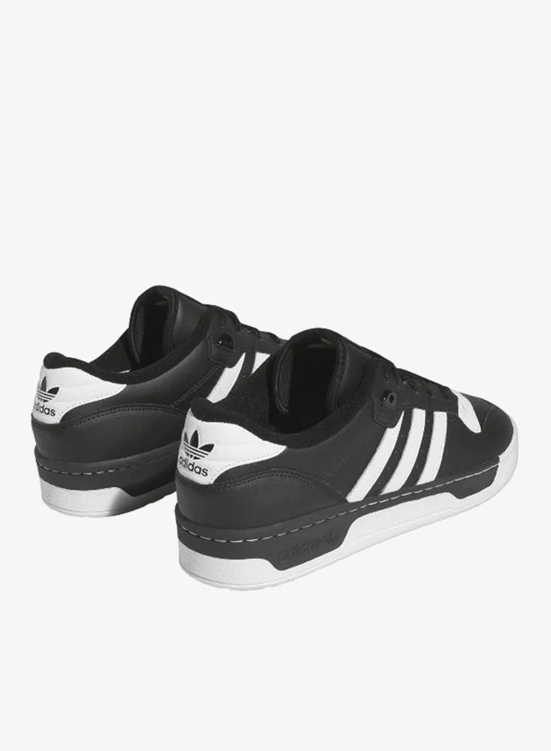 adidas Originals CBLACK/FTWWHT/CBLACK Rivalry Low Black Basketball Shoes  | Best Price UAE