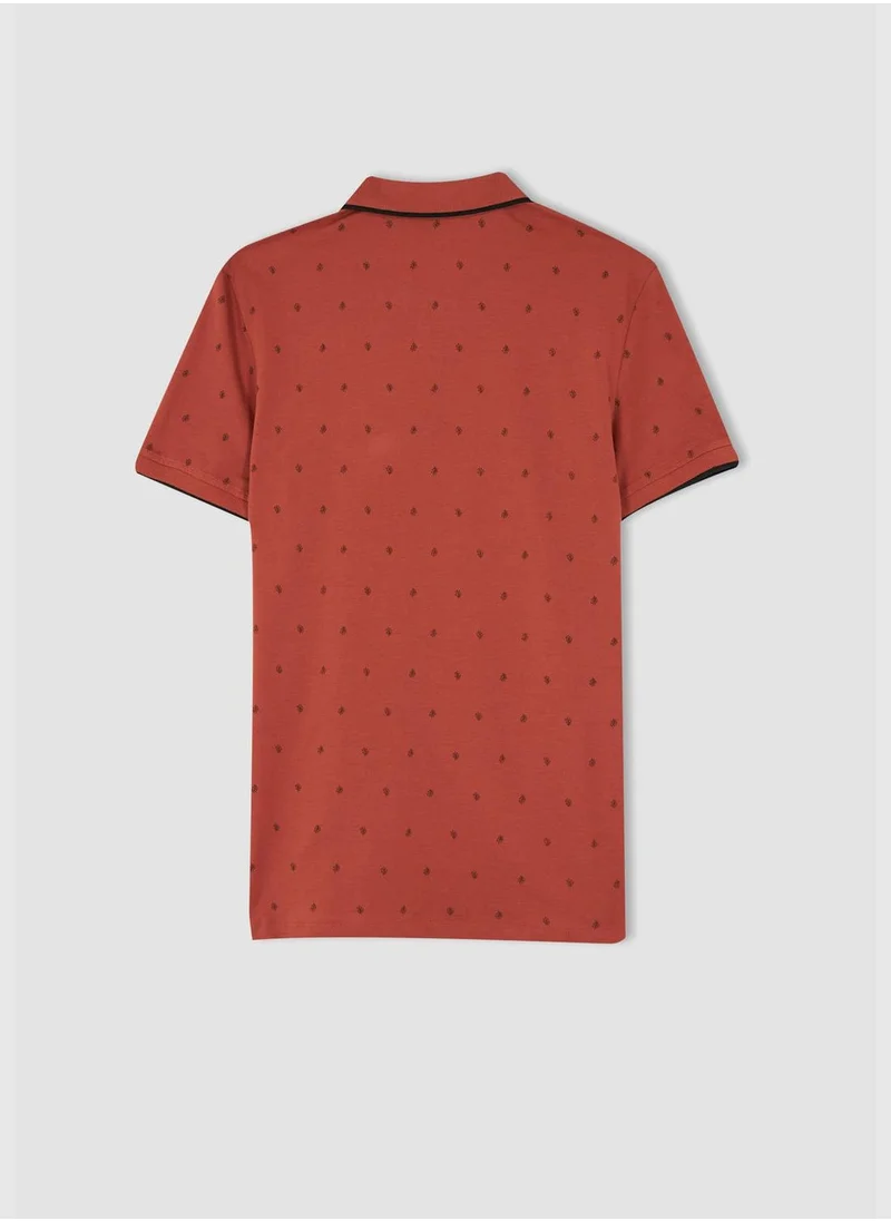 ديفاكتو Slim Fit Short Sleeve T-Shirt