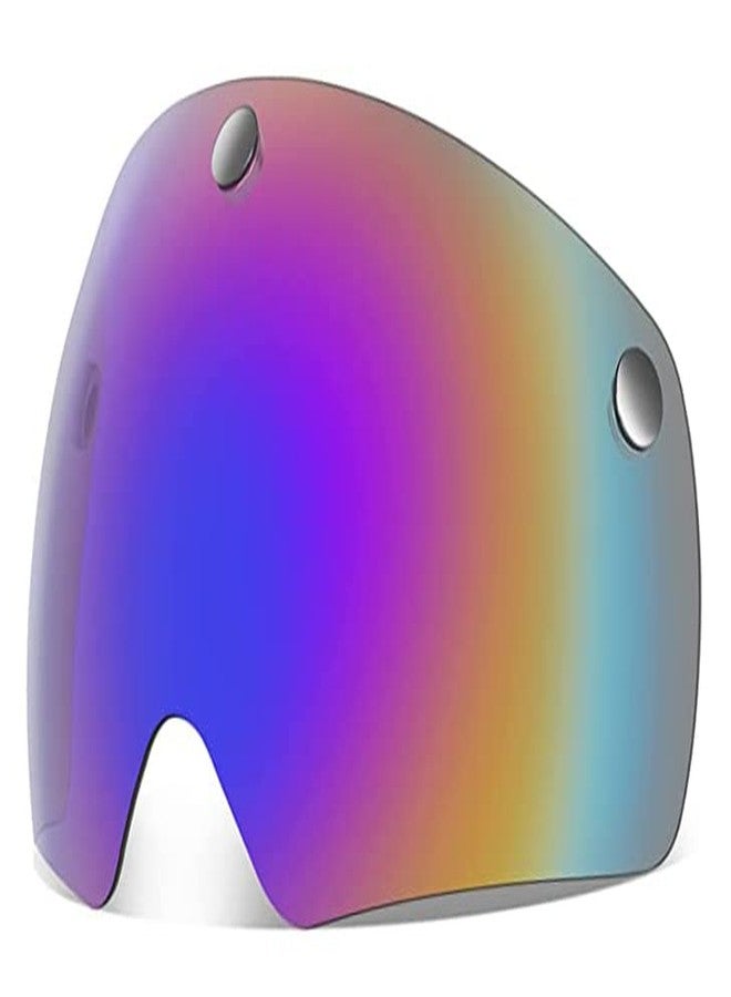 Shinmax Adults Bike Helmet Accessory,Adjustable Helmet with Removable Shield Visor Only for SM-T69 (Colorful)