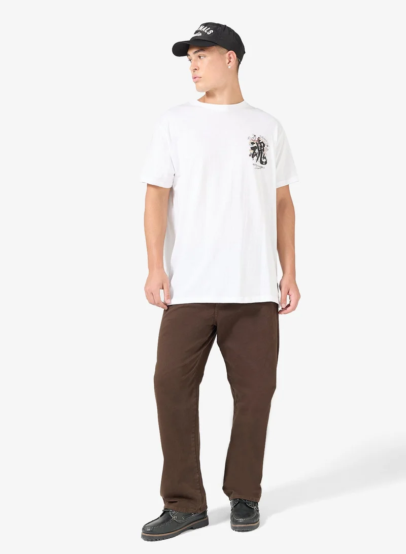 BRAVE SOUL  Oversized T-Shirt for Men | Best Price UAE