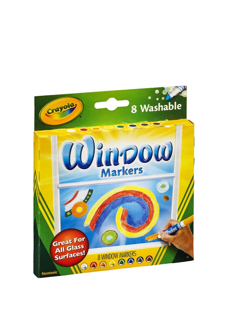 Crayola Washable Window Markers 8ct