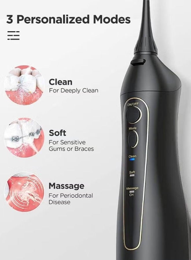 Fairywill Oral Care combo Ultrasonic Portable Electric Toothbrush with Brush Heads and Travel Case Set - Image 2