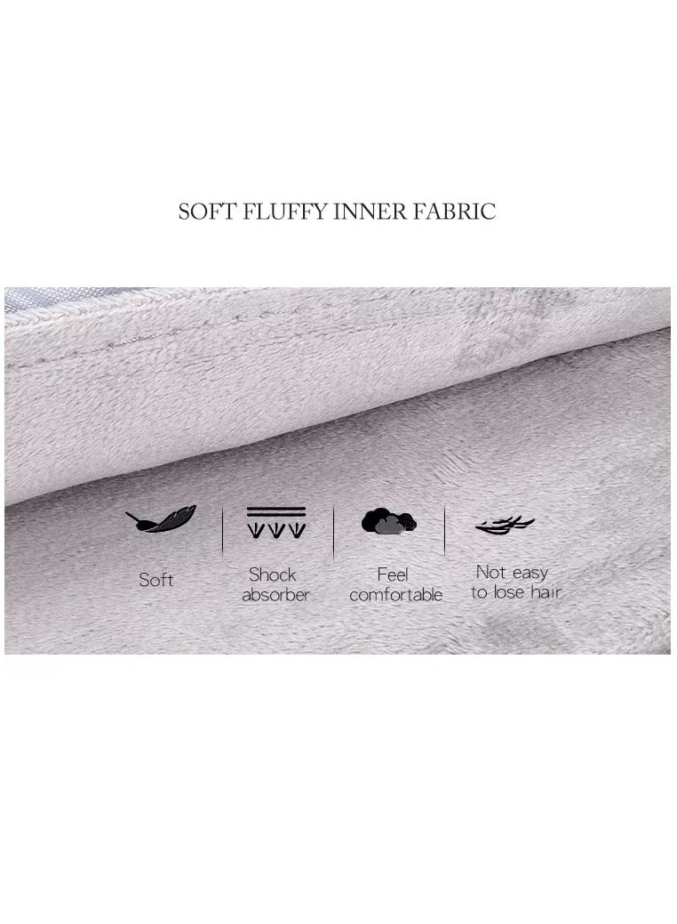 بروتيكت حقيبة لابتوب بروتكت نحيفة مقاس 13.3 إنش – خامة أكسفورد – سحاب للإغلاق – جيب أمامي – رمادي – موديل SLT13.3BGRY - Image 3