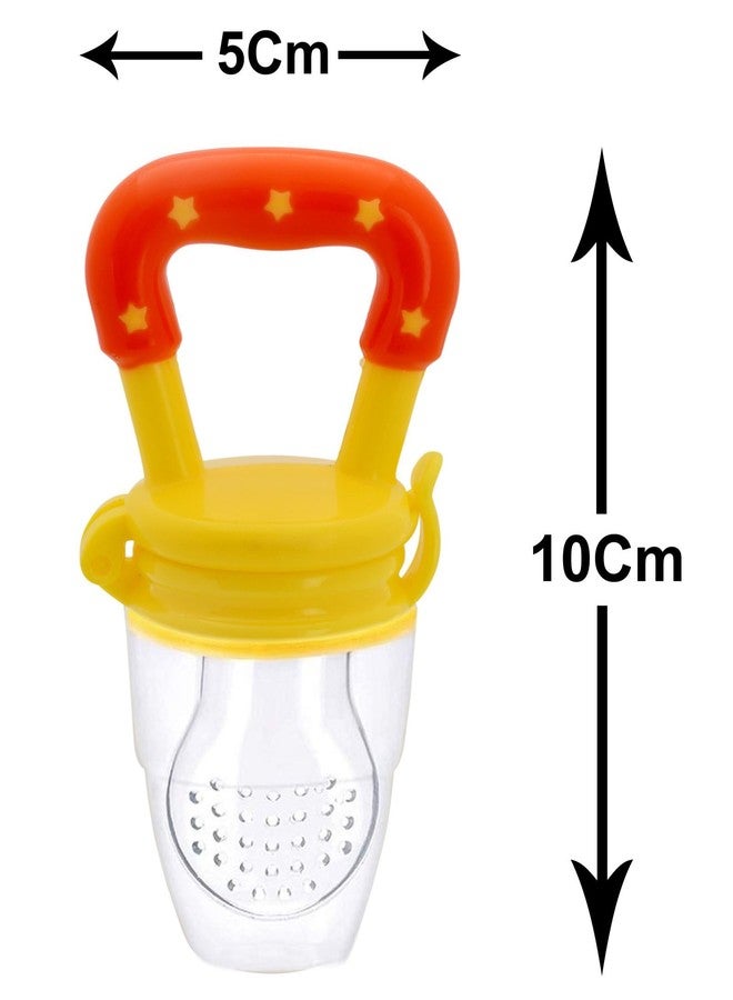 Joy Buzz Baby Food Dispensing Spoon Feeder Bottle 90ml and Fruit Feeder/Nibbler/Pacifier with Bottle Cleaning Brush Pack of 3 (Pink-YLO) - Image 4