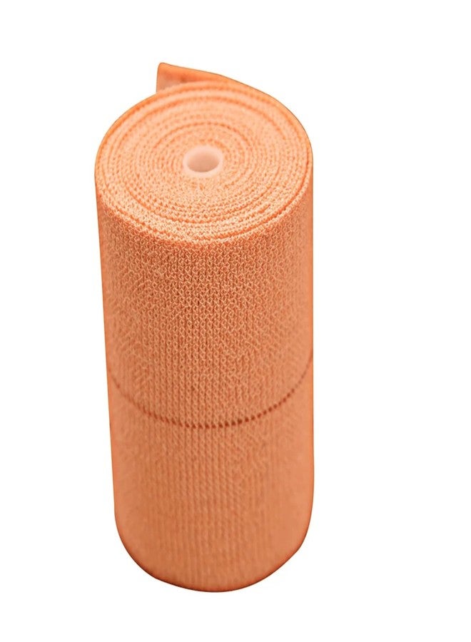 Rossify Mediplast Elastic Adhesive Bandage - 10cm x 4/6m Crepe Bandage for Strong Support, Injury Recovery & Pain Relief - Stretchable & Skin-Friendly - Image 5