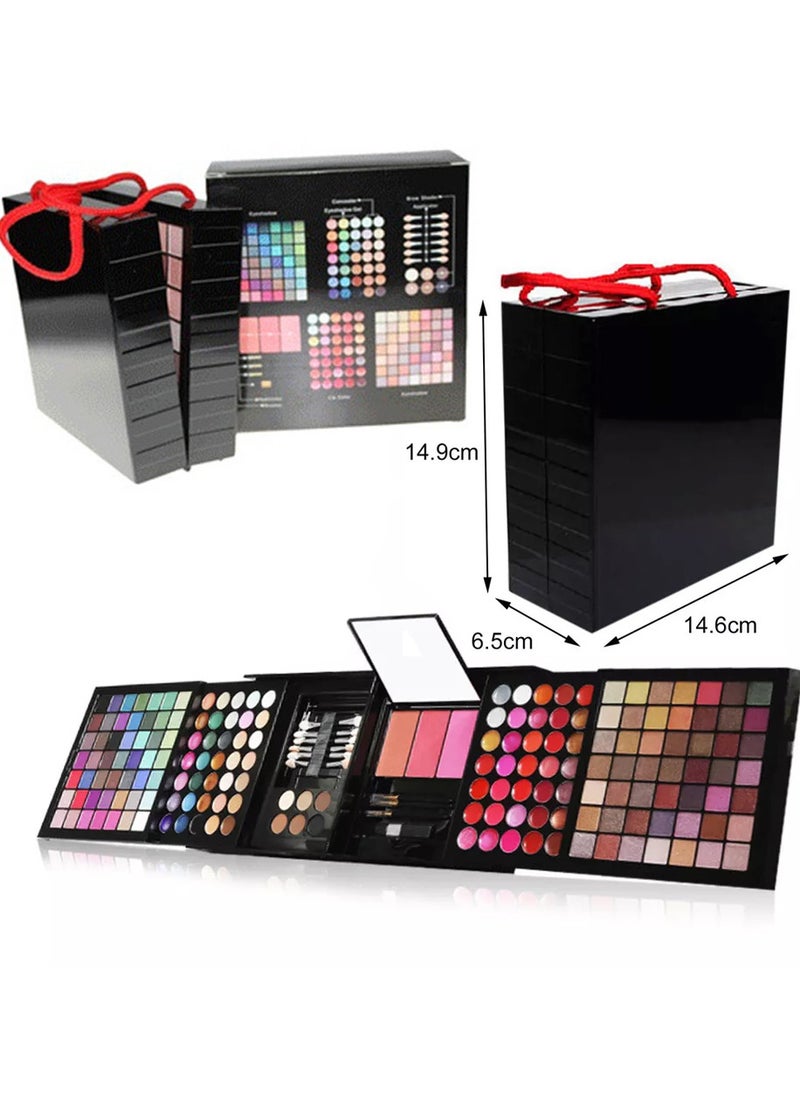 VERONNI - Professional Eyeshadow Palette All In One Makeup Kit Ultimate Color Combination Set with Eye Shadow Palettes Eyebrow Concealer Lip Gloss Contour Blush Brush - Image 1