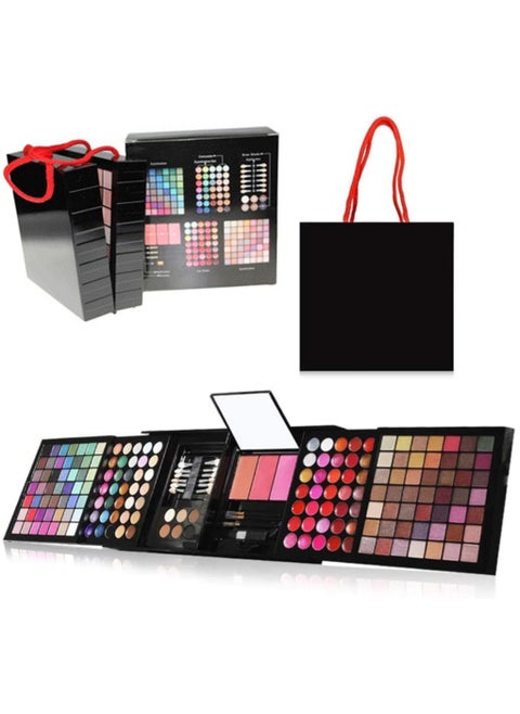 Professional Eyeshadow Palette All In One Makeup Kit Ultimate Color Combination Set with Eye Shadow Palettes Eyebrow Concealer Lip Gloss Contour Blush Brush