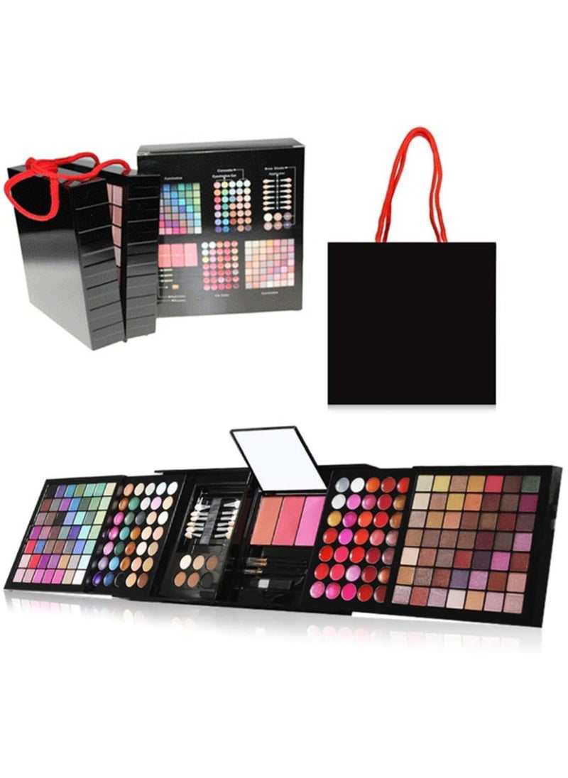 VERONNI - Professional Eyeshadow Palette All In One Makeup Kit Ultimate Color Combination Set with Eye Shadow Palettes Eyebrow Concealer Lip Gloss Contour Blush Brush - Image 1