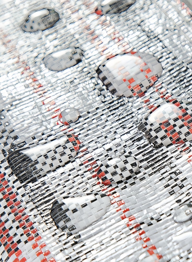 كيفن مجموعة من 4 أكياس تخزين قوية للغسيل - أكياس كبيرة للنقل/التسوق بسحاب ومقابض - حقيبة تخزين بسحاب قابلة لإعادة الاستخدام، حقائب تنظيم كبيرة جدًا من النايلون المتين للأغطية والبطانيات والوسائد والأقمشة - Image 4