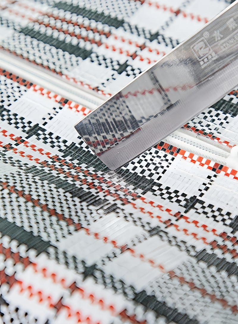 كيفن مجموعة من 4 أكياس تخزين قوية للغسيل - أكياس كبيرة للنقل/التسوق بسحاب ومقابض - حقيبة تخزين بسحاب قابلة لإعادة الاستخدام، حقائب تنظيم كبيرة جدًا من النايلون المتين للأغطية والبطانيات والوسائد والأقمشة - Image 5