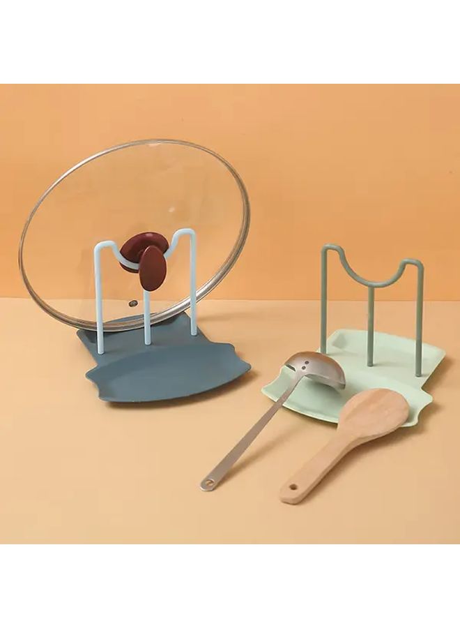 Pink Acrylic Pot Lid Holder Kitchen Organizer Heavy Duty Space Saving Utensil Rack For Small Apartment Living - Image 2