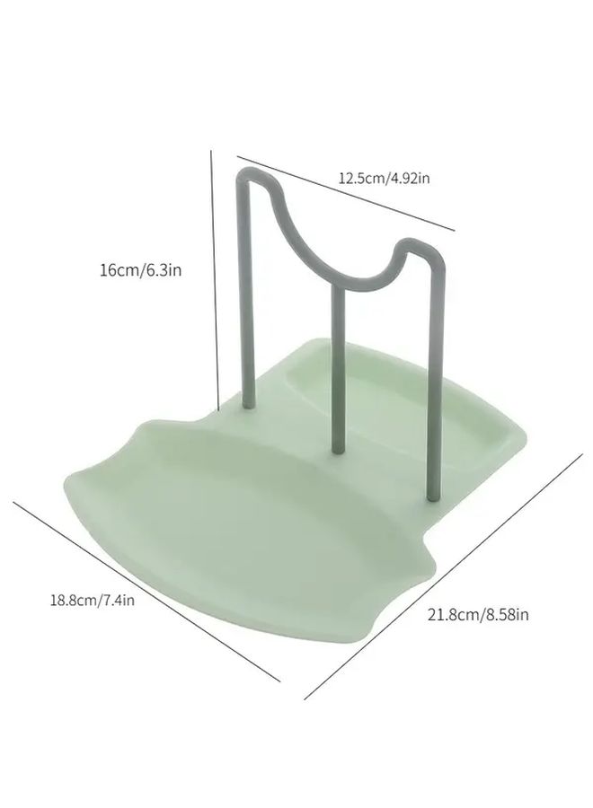 Pink Acrylic Pot Lid Holder Kitchen Organizer Heavy Duty Space Saving Utensil Rack For Small Apartment Living - Image 3