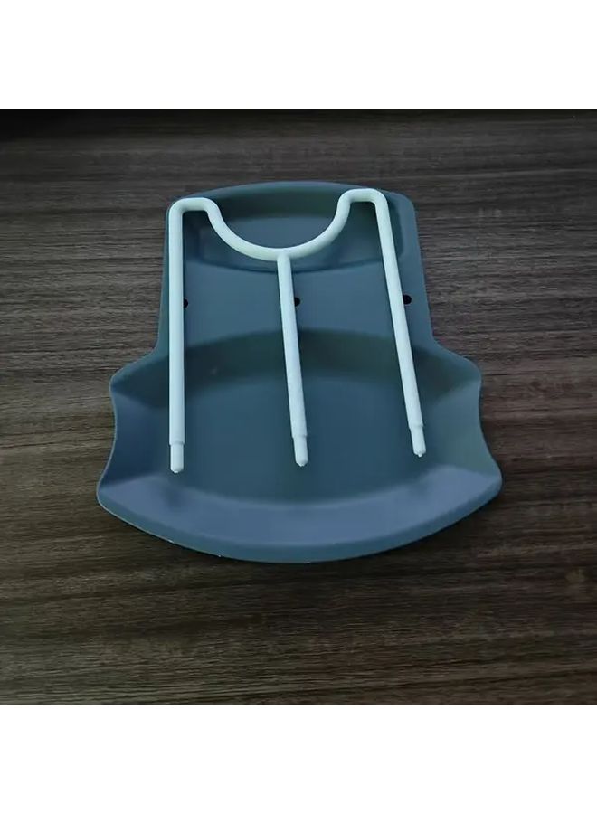 Pink Acrylic Pot Lid Holder Kitchen Organizer Heavy Duty Space Saving Utensil Rack For Small Apartment Living - Image 4