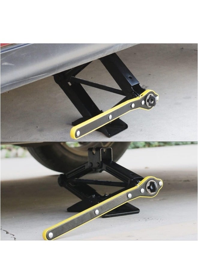 ShebSheb - Car Socket Wrench 360° Rotation Labor-Saving Car Socket Wrench Lifting Speed Handle Tool Suitable For Travel Trucks SUV Car - Image 1