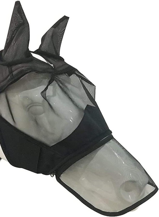 ميد تول قناع شبكي كامل للوجه لحماية من الذباب والبعوض والأشعة فوق البنفسجية (للخيول) - Image 1